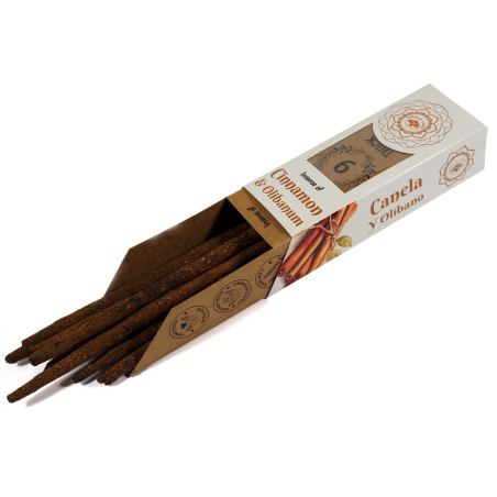 Cinnamon & Olibanum Botanical Incense - Green Tree