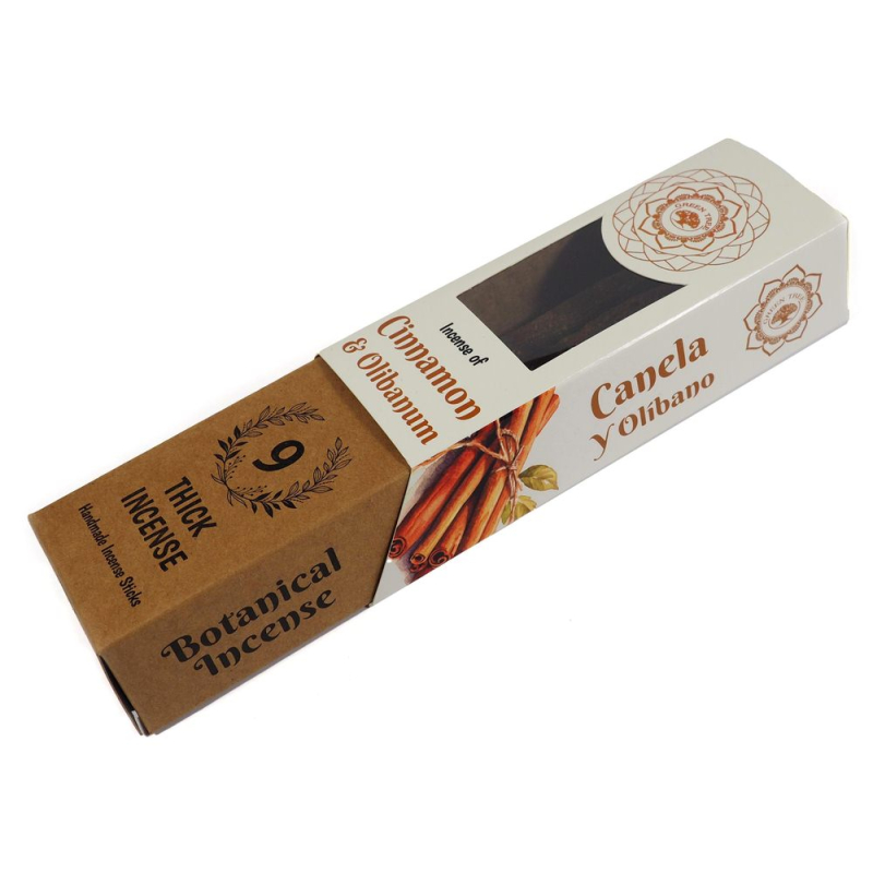 Cinnamon & Olibanum Botanical Incense - Green Tree