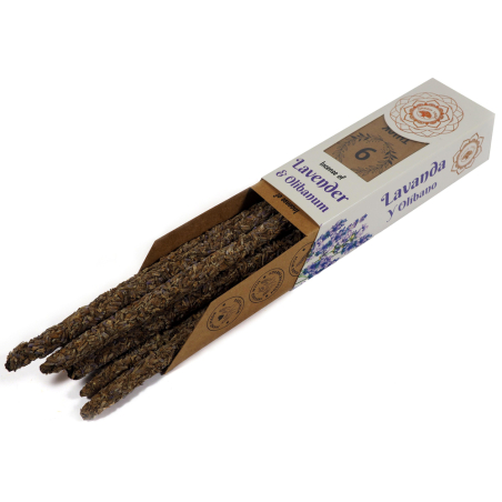 Lavender & Olibanum Botanical Incense - Green Tree
