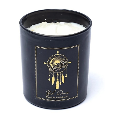 Boho Dreams Manifestation candle in glass with lid (50 hours)