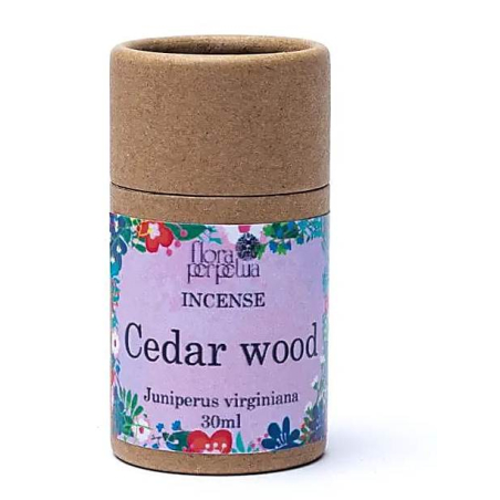 Cedar wood incense herb