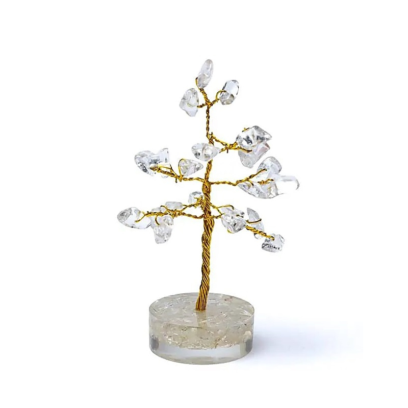 Bergkristall edelsteinbaum 8cm