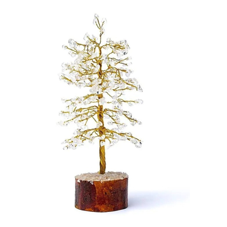 Rock Crystal Gemstone Tree 23cm