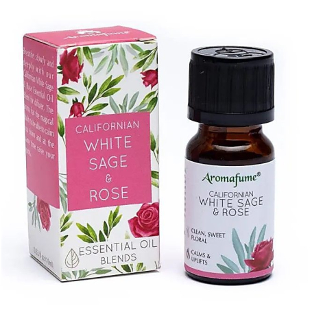 Witte Salie & Roos essentiële olie 10ml Aromafume