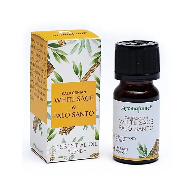 Huile Essentielle Sauge blanche & Palo Santo 10ml - Aromafume