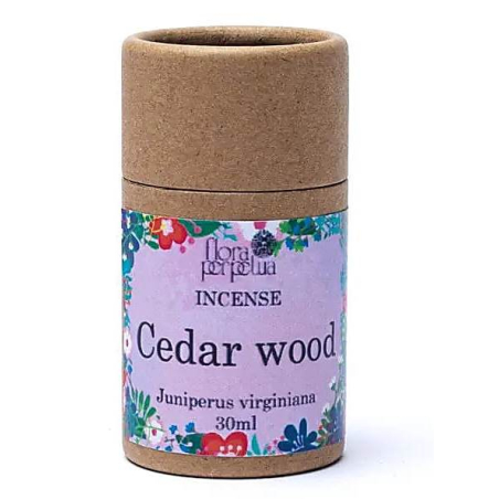 Cedar wood incense herb