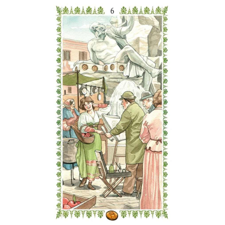 Romantisches Tarot Lo Scarabeo