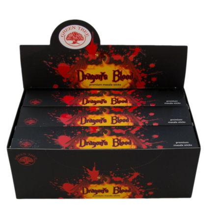 Dragon's Blood Incense - Green Tree