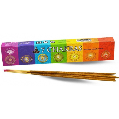 7 Chakras wierook - Green Tree