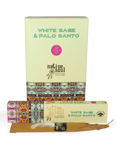 White Sage & Palo Santo wierook - Native Soul