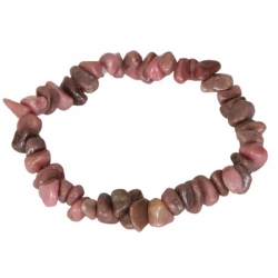 Gemstone split bracelet-Rhodonite