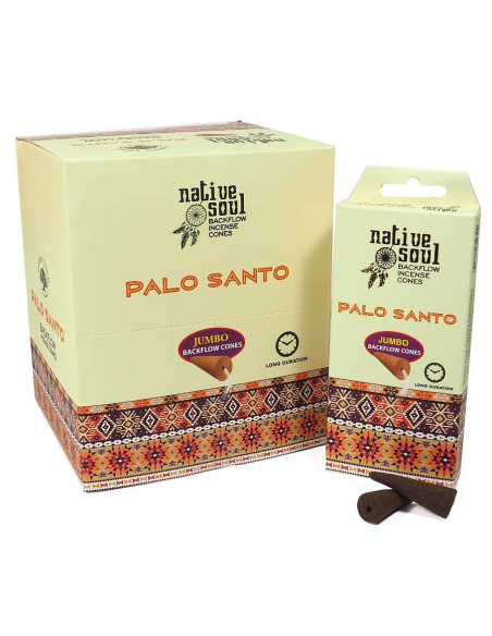 Palo Santo backflow incense cones - Native Soul