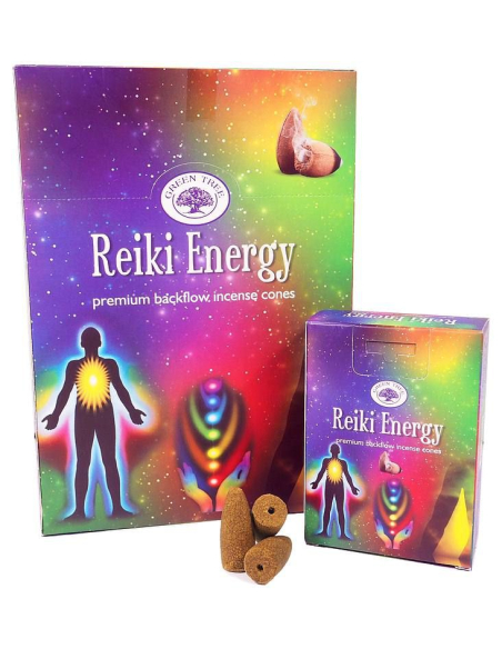 Green Tree Reiki Energy Rückfluss Räucherkegel