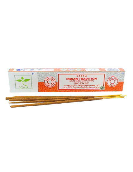 Indian Tradition wierook Sage & Sandalwood - Satya
