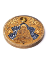 Incense and cone holder Buddha Sodalite