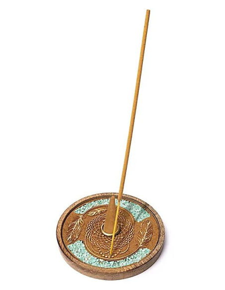 Wierook en kegeltjes houder Dreamcatcher Amazoniet