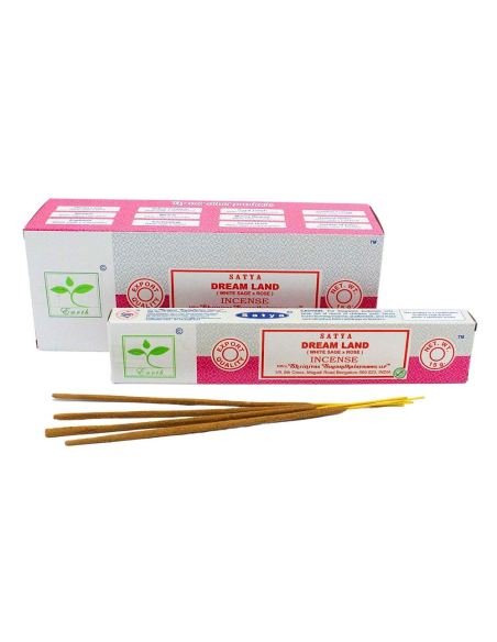 Dream Land Weihrauch White Sage & Rose - Satya