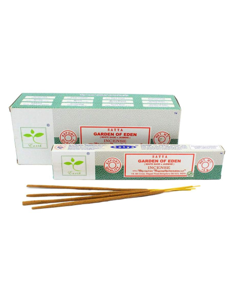Garden of Eden Weihrauch White Sage & Jasmine - Satya