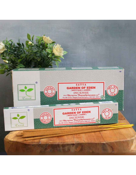 Encens Garden of Eden White Sage & Jasmine - Satya