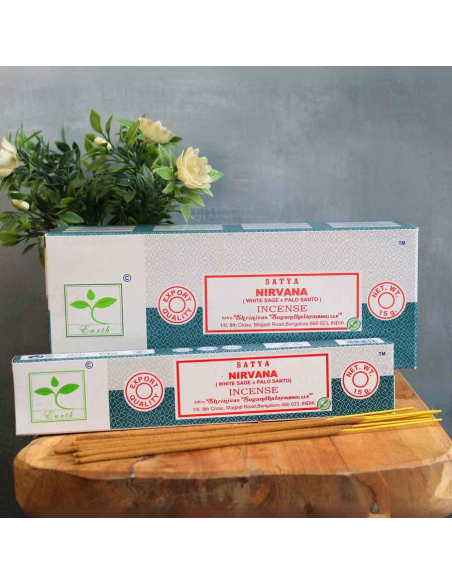 Encens Nirvana White Sage & Palo Santo - Satya