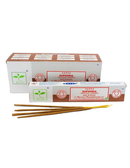 Euphoria Weihrauch White Sage & Cinnamon - Satya