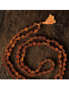 Chaîne de mala 108 perles Rudraksha