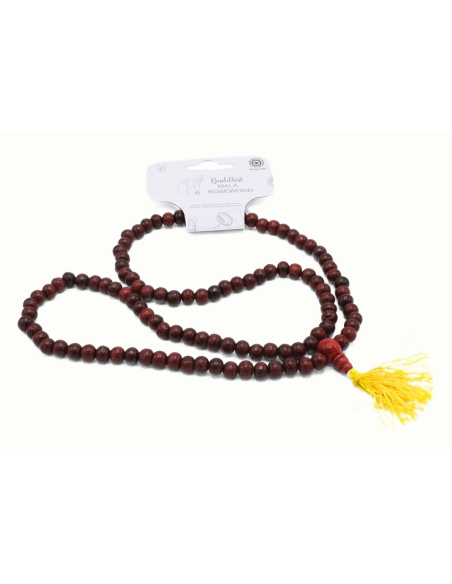 Mala Necklace Rosewood 108 beads