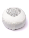 Meditation cushion heart off-white organic cotton (OCS)