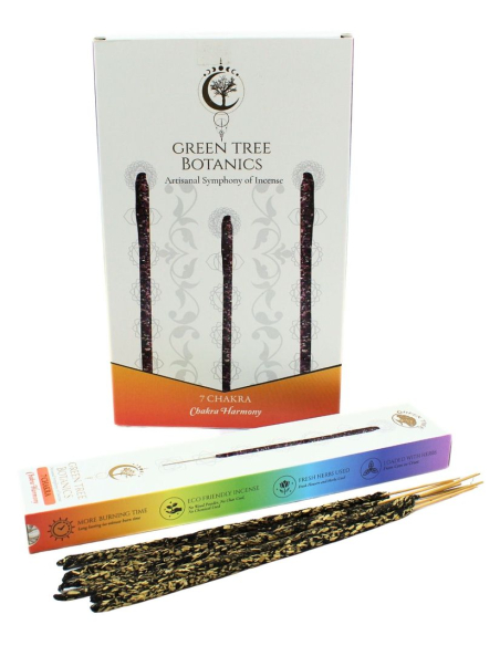 Encens 7 Chakra Botanics - Green Tree