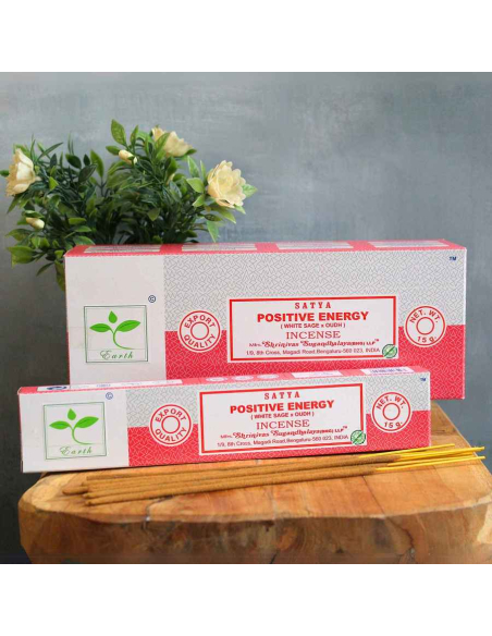 Positive Energy Weihrauch White Sage & Oudh - Satya