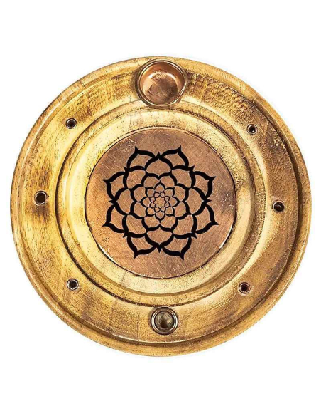 Incense burner sticks & cones Mandala