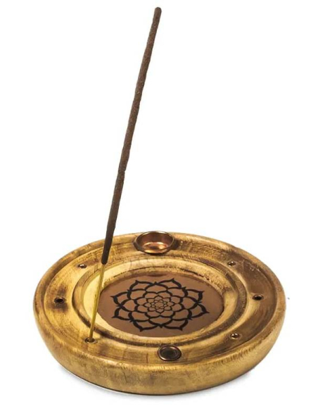 Wierook en kegeltjes brander Mandala