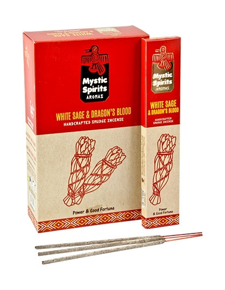 White Sage & Dragon's Blood incens - Mystic Spirits Aromas
