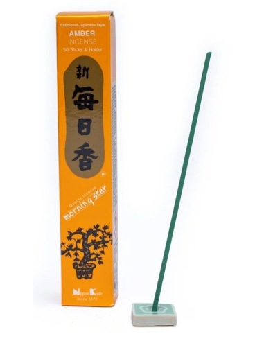 Amber Japanese Incense - Morning Star