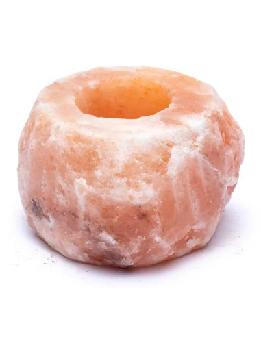 Himalayan salt candle holder 800-1200 grams