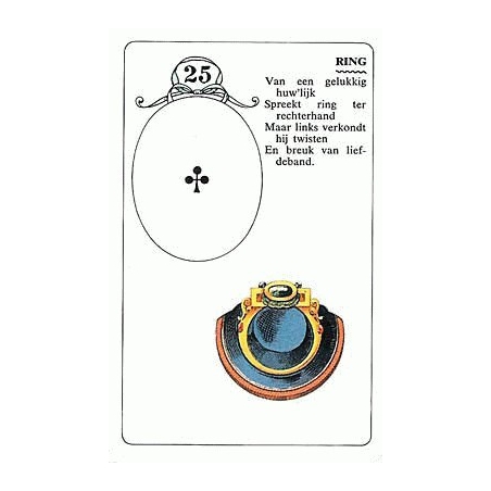 Lenormand waarzegkaarten POCKET editie