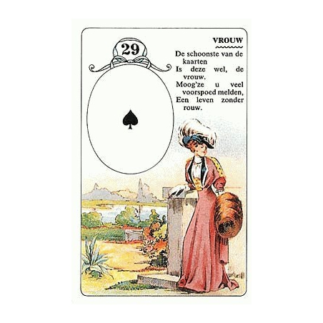 Lenormand waarzegkaarten POCKET editie