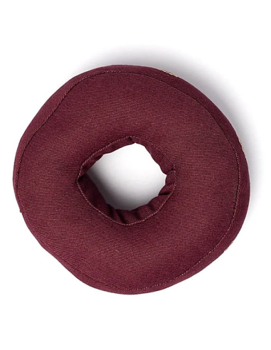 Klangschalenkissen 7 Chakren Aubergine S