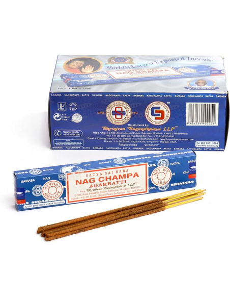 12 Packs of Nag Champa Incense | Authentic Satya Incense authentic