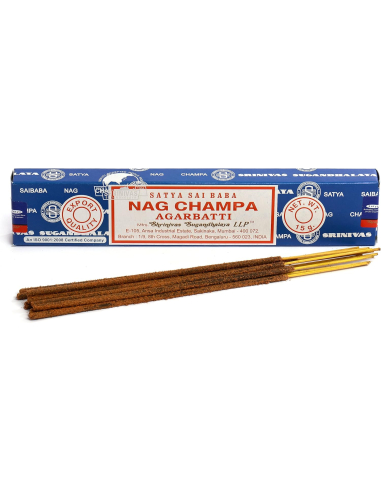 12 Paquets d'Encens Nag Champa | Encens Satya Authentique
