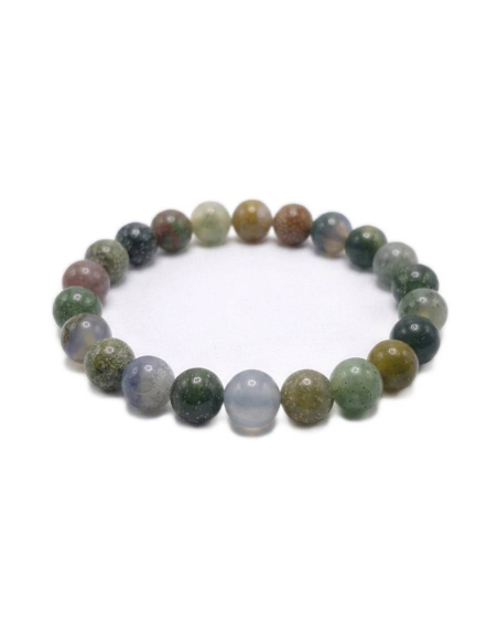 Indian Agate Bracelet 8mm