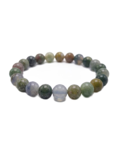 Indian Agate Bracelet 8mm