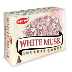 White Musk cone incense (HEM) 