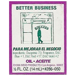 Better Business - huile spirituelle Indio