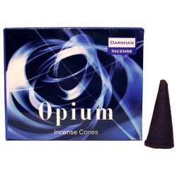 Opium cone incense (Darshan)