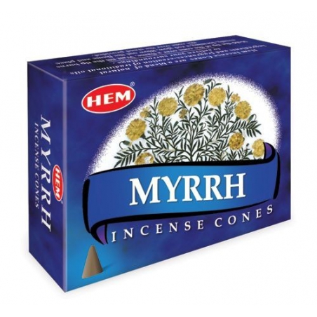 Myrrh kegelwierook (HEM)