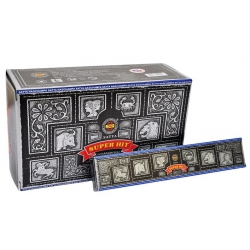 12 packs of SuperHit incense 15gr (Satya)