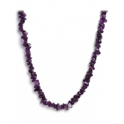 Amethyst-gemstone necklace