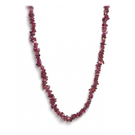 Gemstone necklace-Garnet
