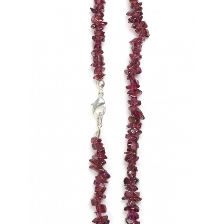 Gemstone necklace-Garnet